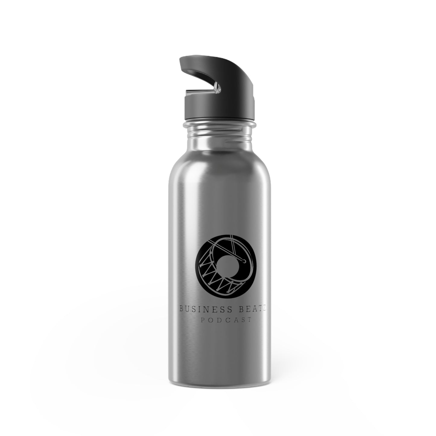 Stainless Steel Water Bottle With Straw, 20oz