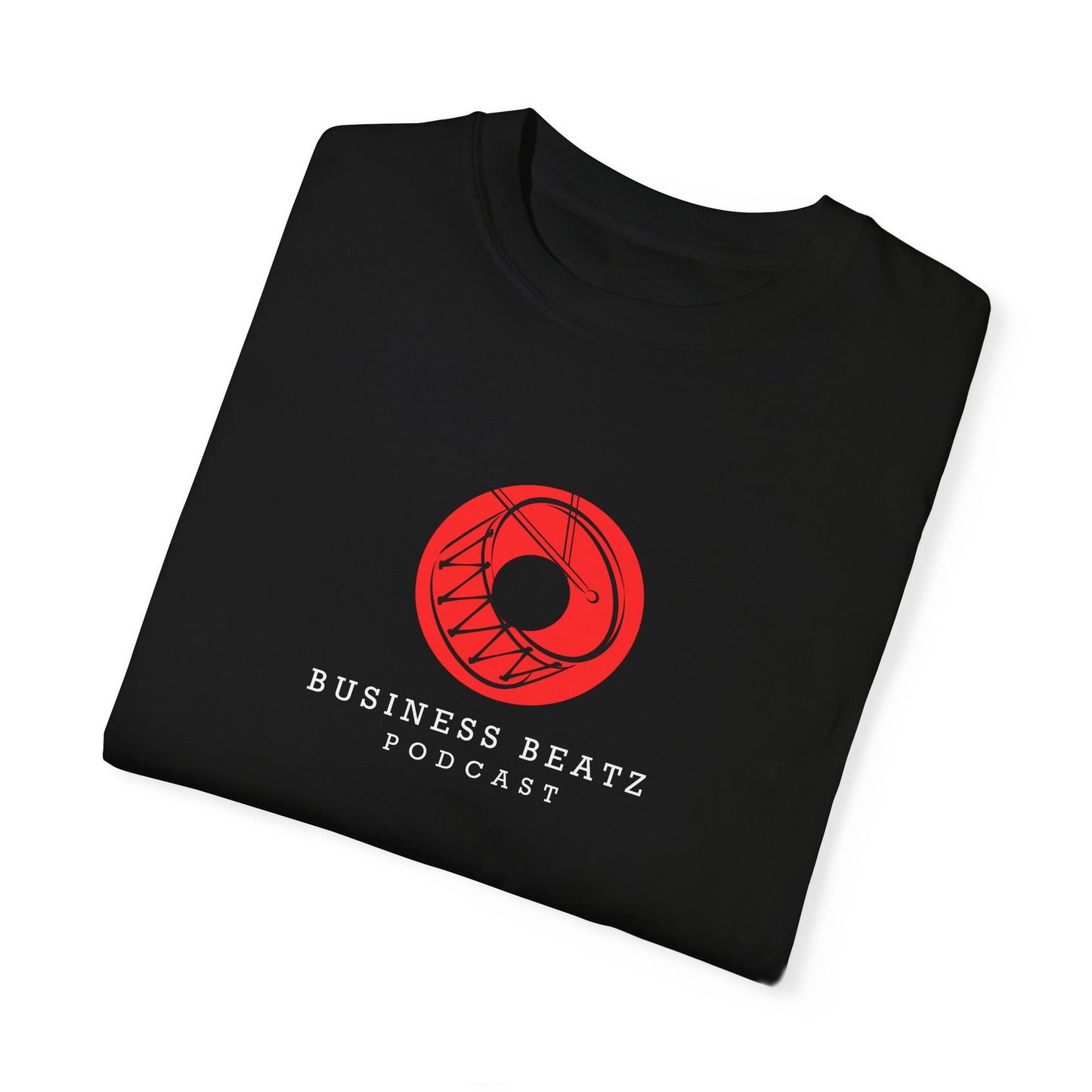 Unisex Business Beatz T-Shirt - Red Logo